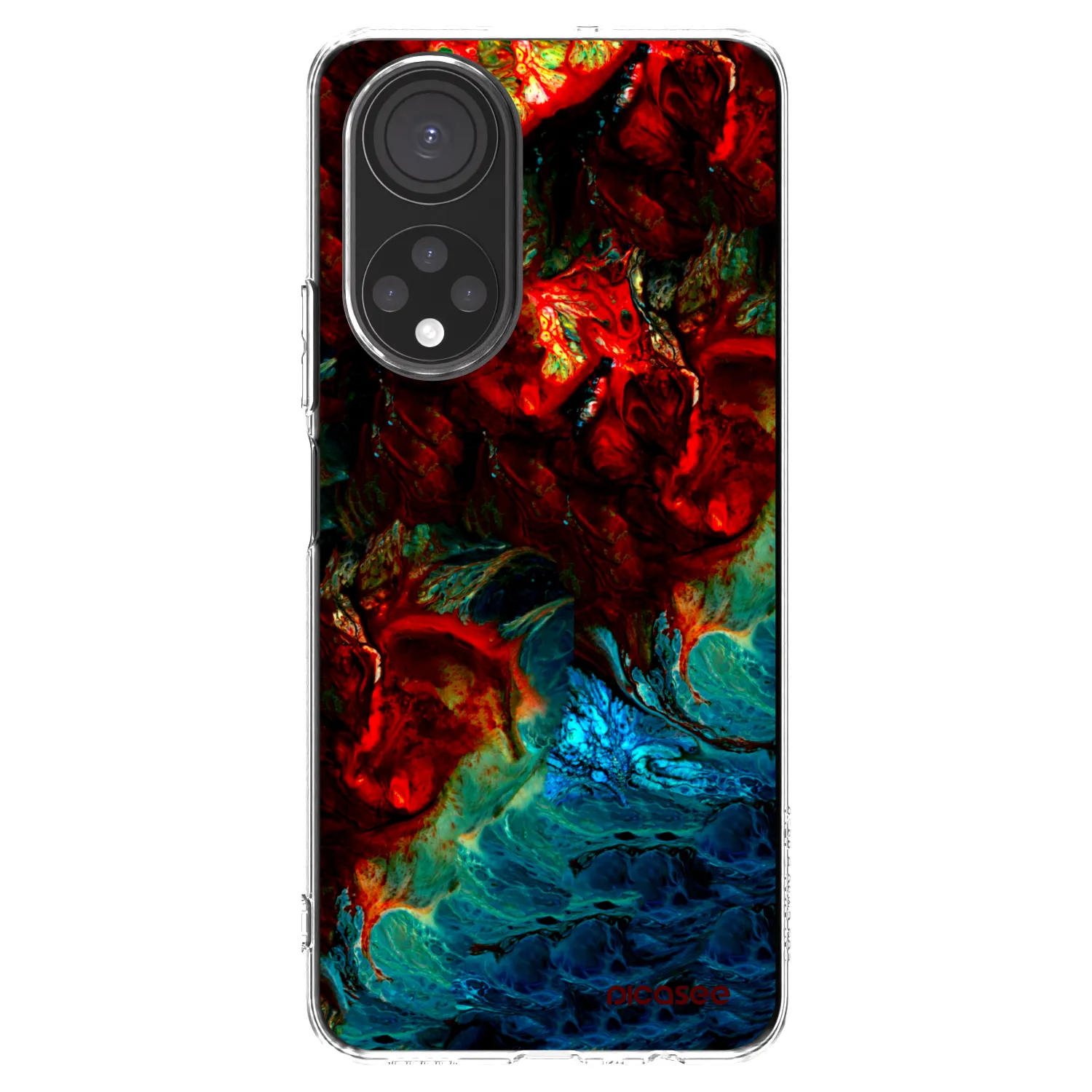 Picasee átlátszó szilikon tok az alábbi mobiltelefonokra Honor X7 - Universe