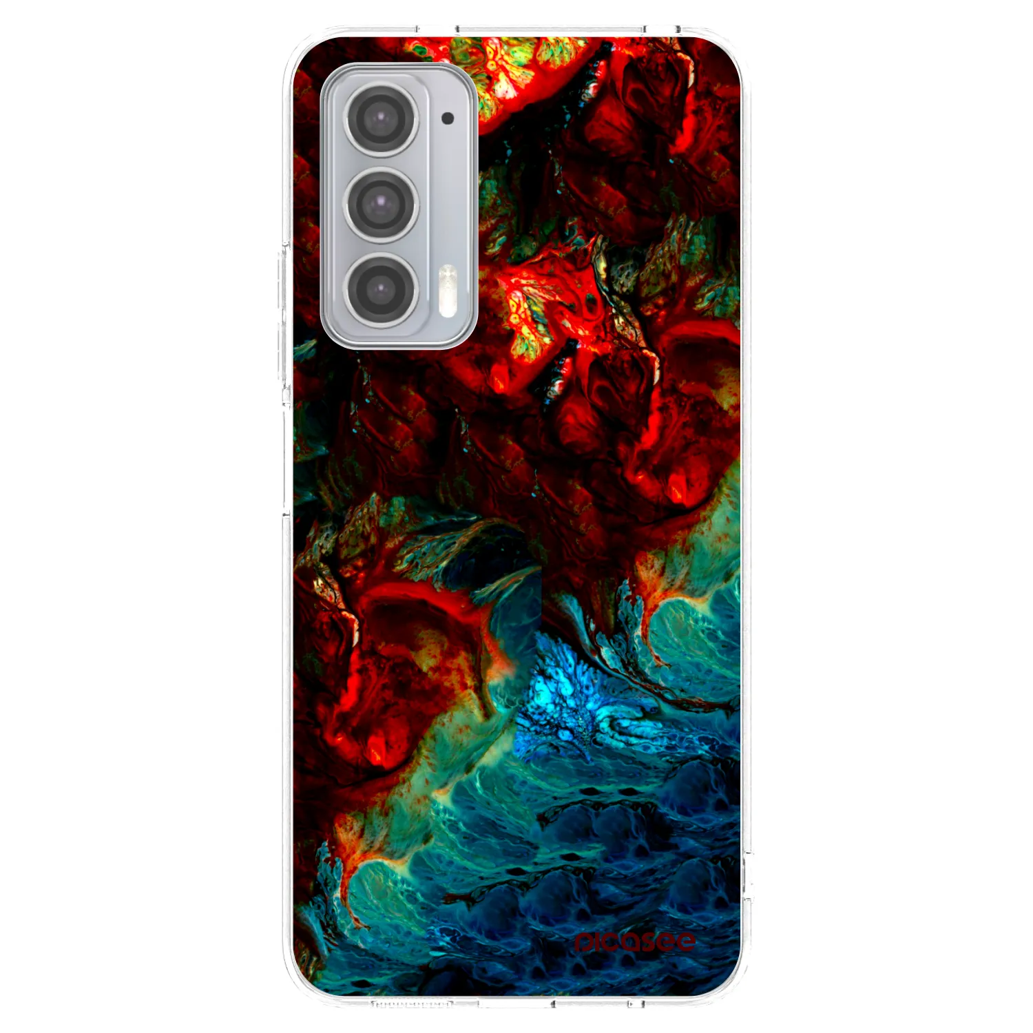 Picasee átlátszó szilikon tok az alábbi mobiltelefonokra Motorola Edge 20 - Universe
