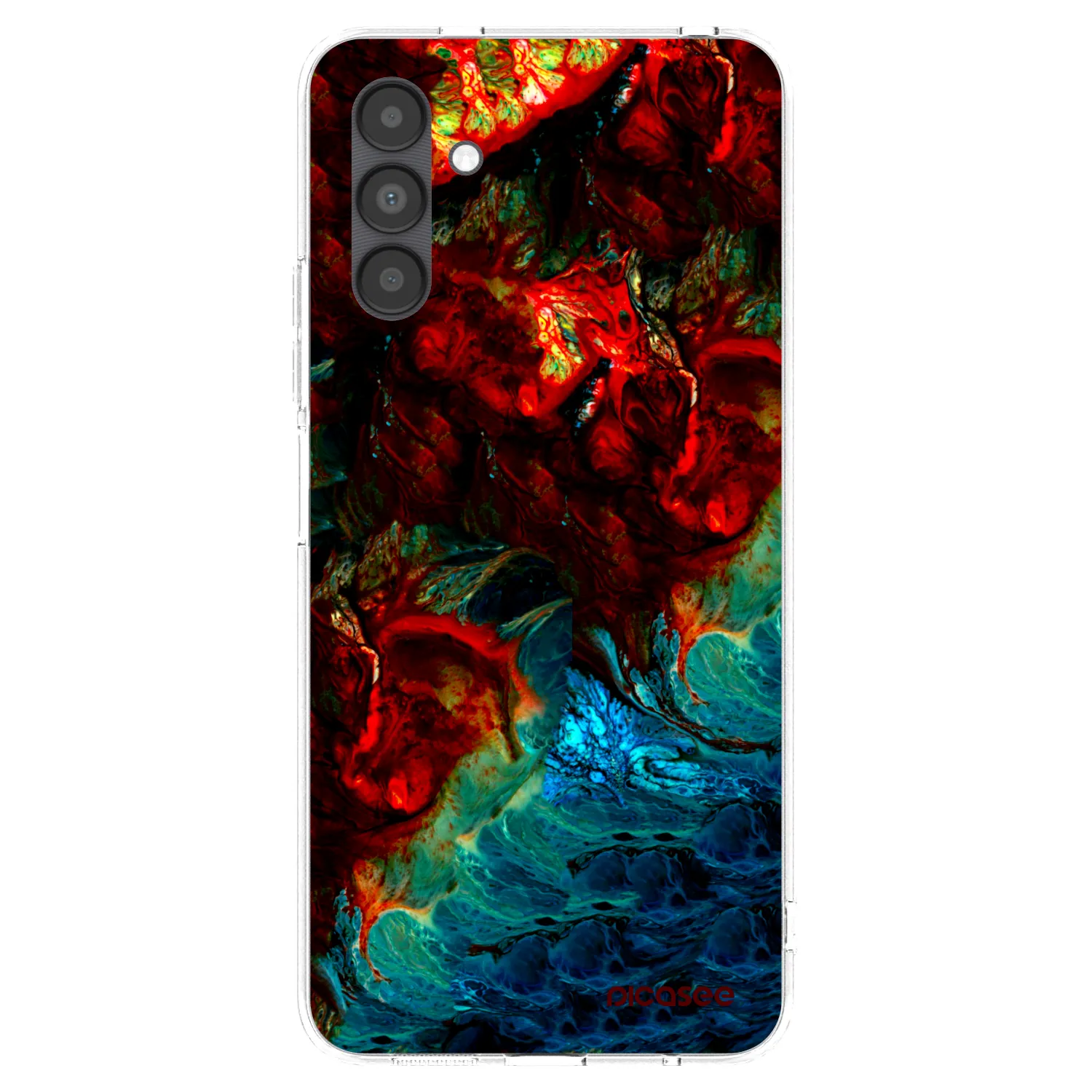 Picasee átlátszó szilikon tok az alábbi mobiltelefonokra Samsung Galaxy A04s A047F - Universe