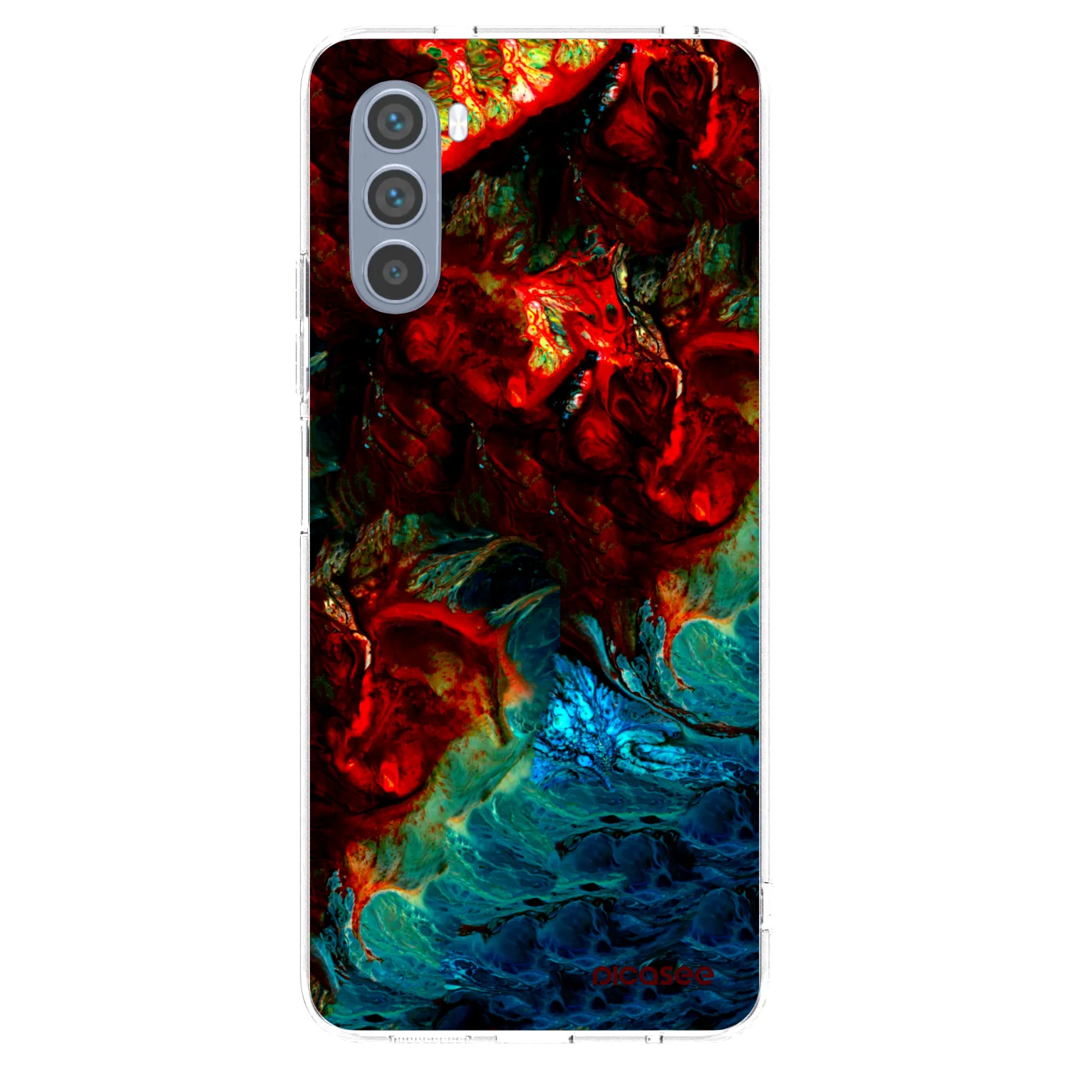 Picasee átlátszó szilikon tok az alábbi mobiltelefonokra Motorola Moto G62 - Universe