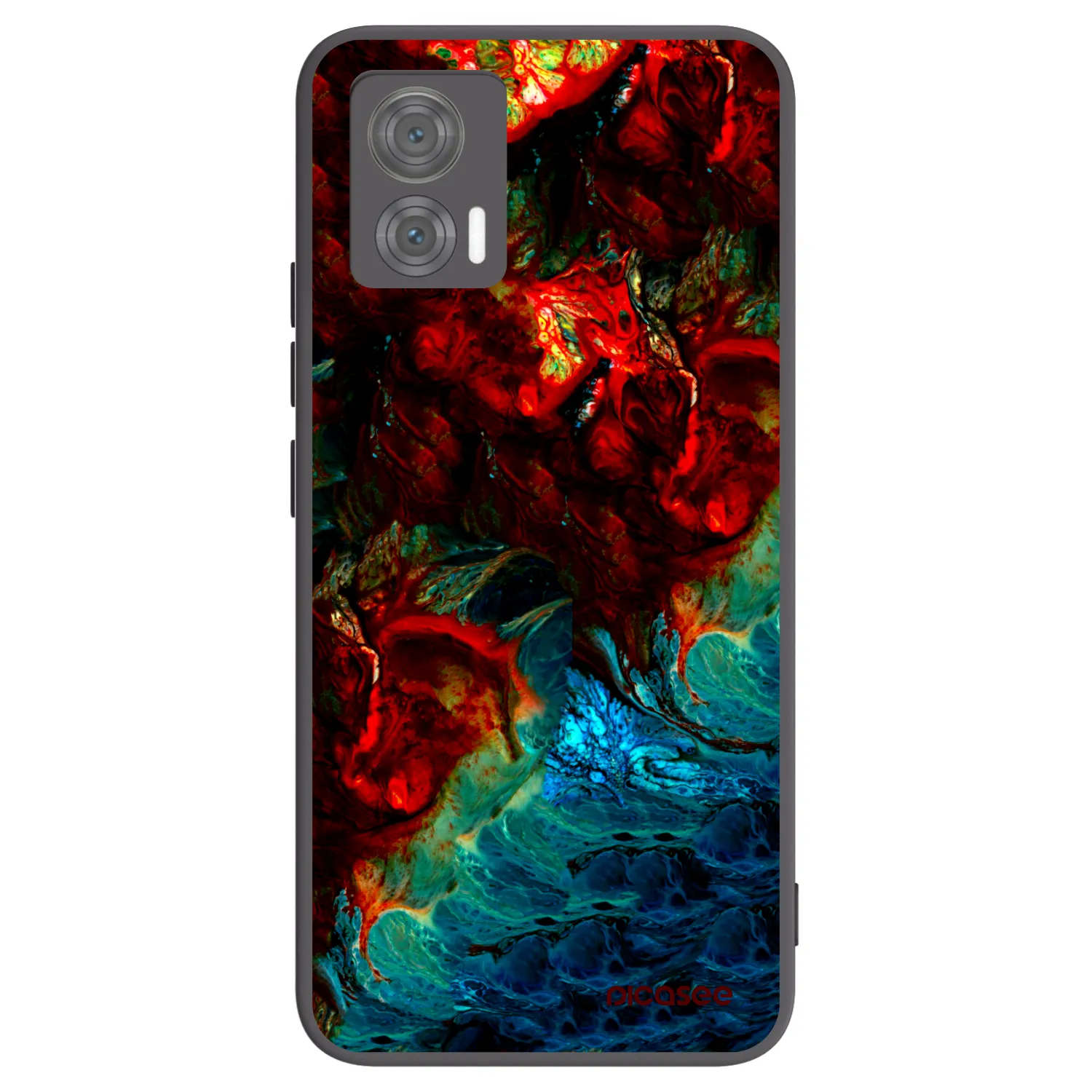 Picasee fekete szilikon tok az alábbi mobiltelefonokra Motorola Edge 30 Neo - Universe