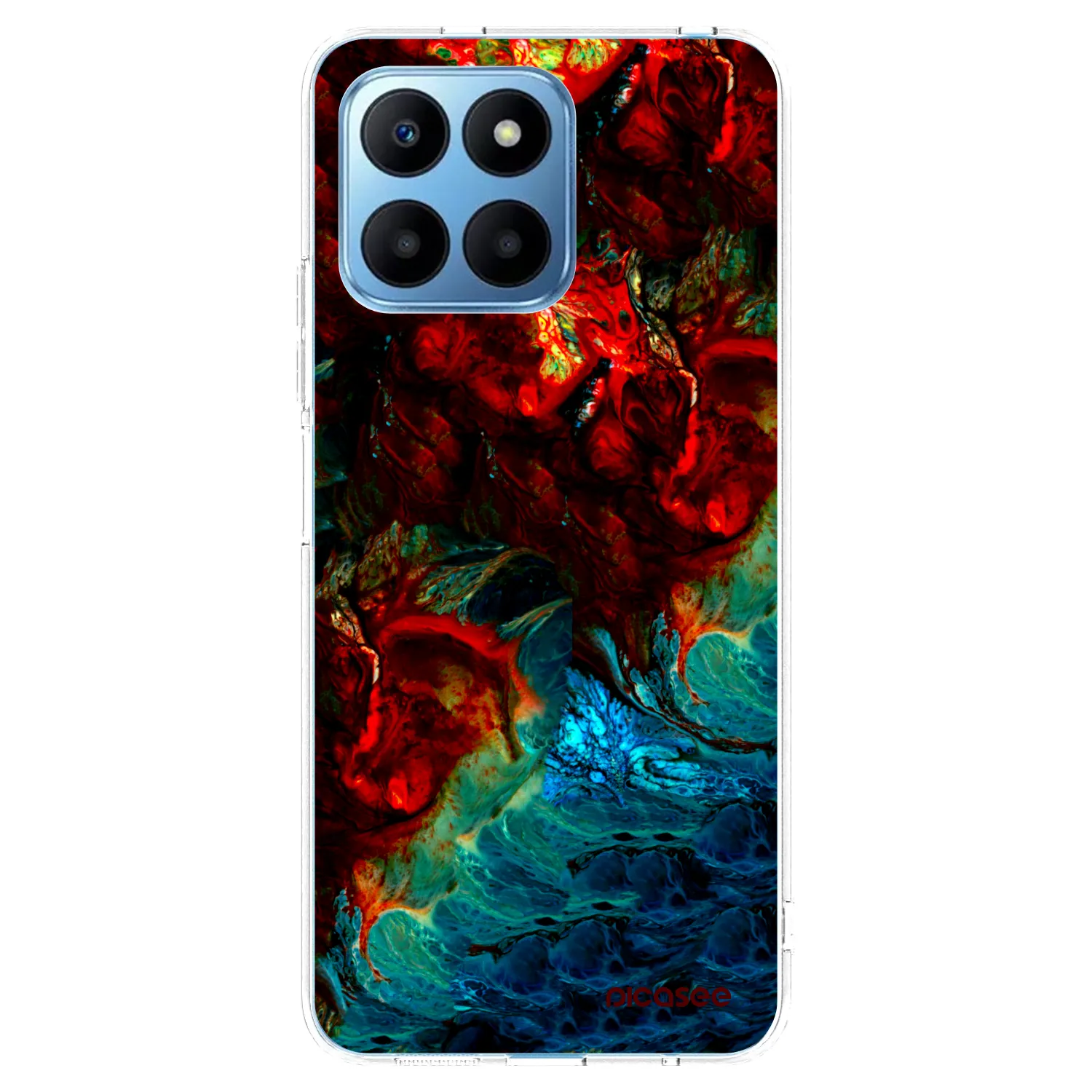 Picasee átlátszó szilikon tok az alábbi mobiltelefonokra Honor 70 Lite - Universe