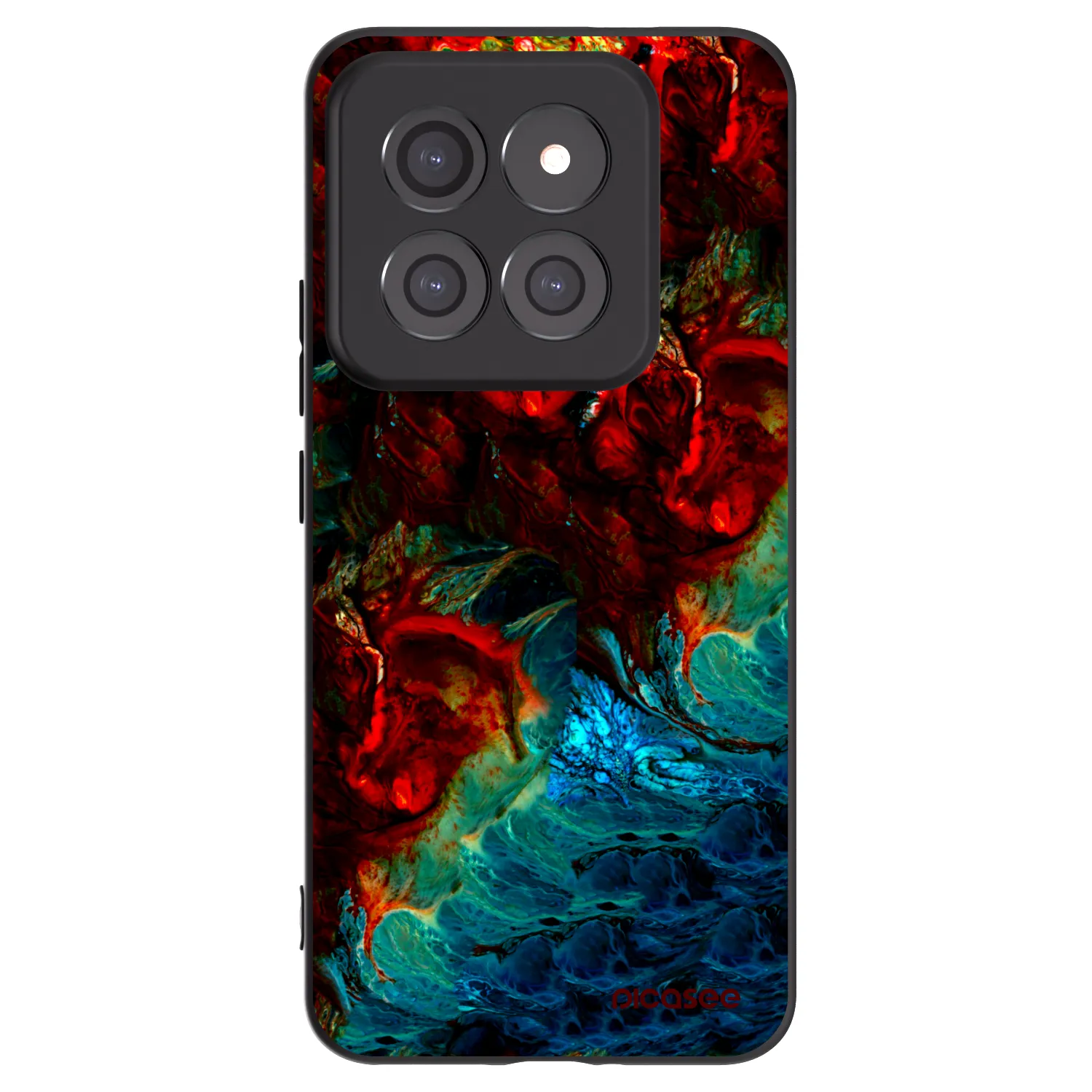 Picasee fekete szilikon tok az alábbi mobiltelefonokra Xiaomi 14 Pro - Universe