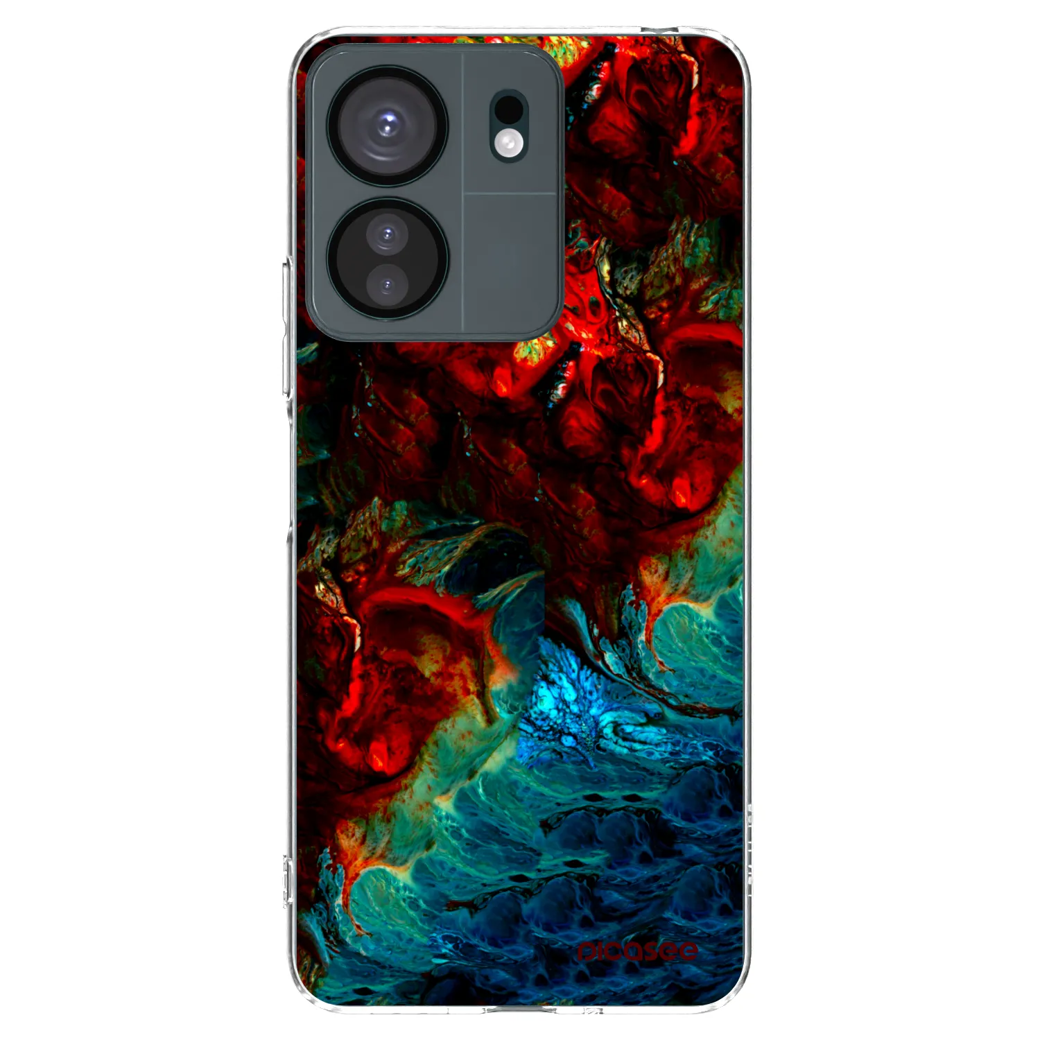 Picasee átlátszó szilikon tok az alábbi mobiltelefonokra Xiaomi Redmi 13C 4G - Universe