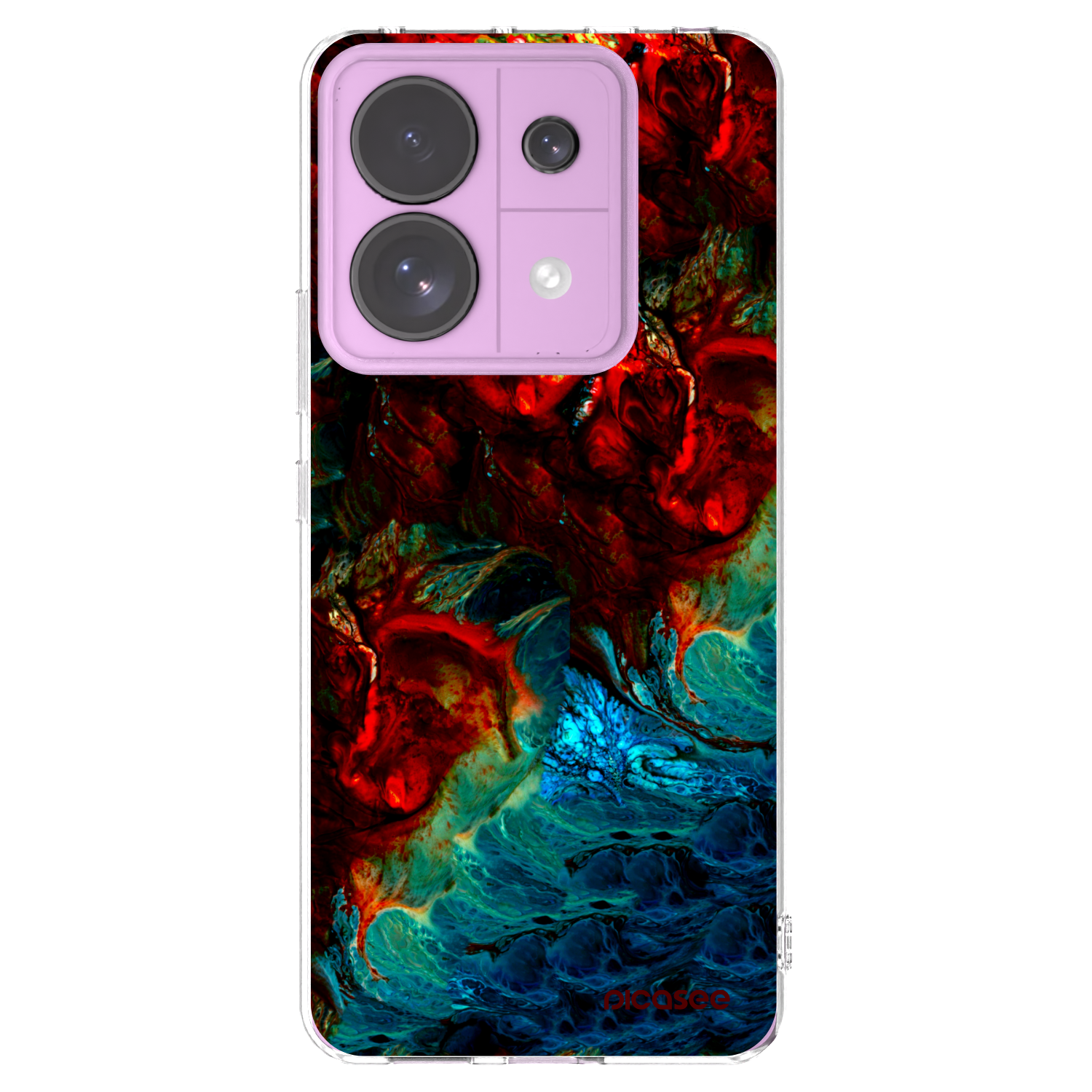 Picasee átlátszó szilikon tok az alábbi mobiltelefonokra Xiaomi Redmi Note 13 Pro 5G - Universe