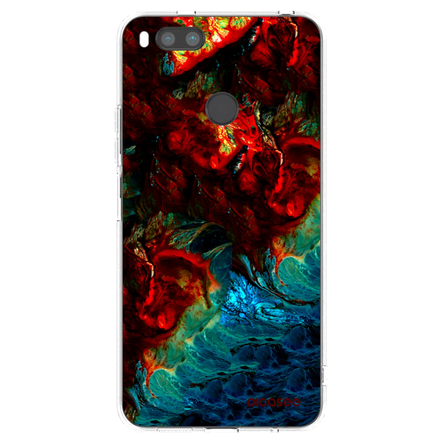 Picasee átlátszó szilikon tok az alábbi mobiltelefonokra Xiaomi Mi A1 Global - Universe