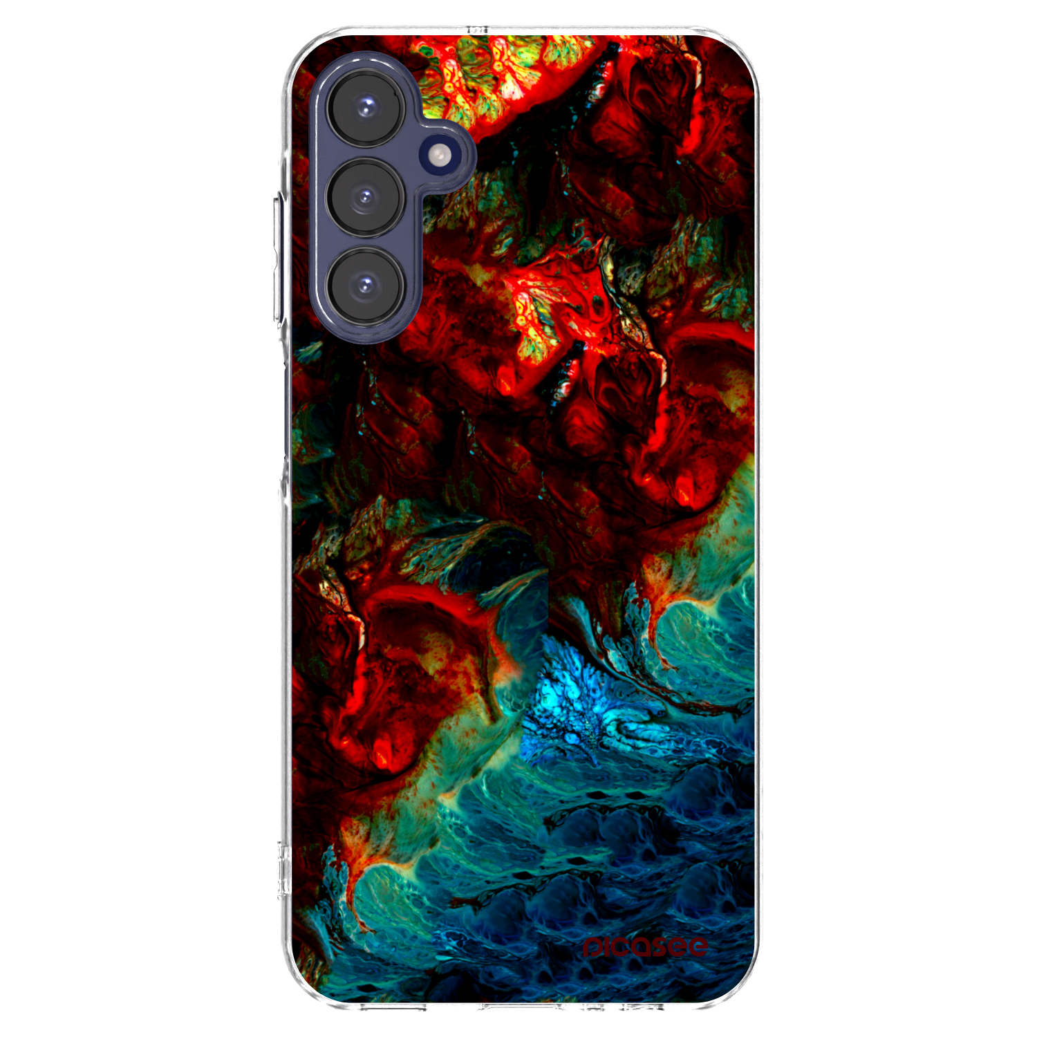 Picasee átlátszó szilikon tok az alábbi mobiltelefonokra Samsung Galaxy A15 A155F 4G - Universe