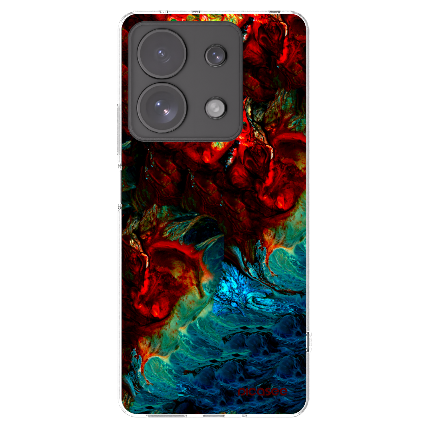 Picasee átlátszó szilikon tok az alábbi mobiltelefonokra Xiaomi Redmi Note 13 Pro 4G - Universe