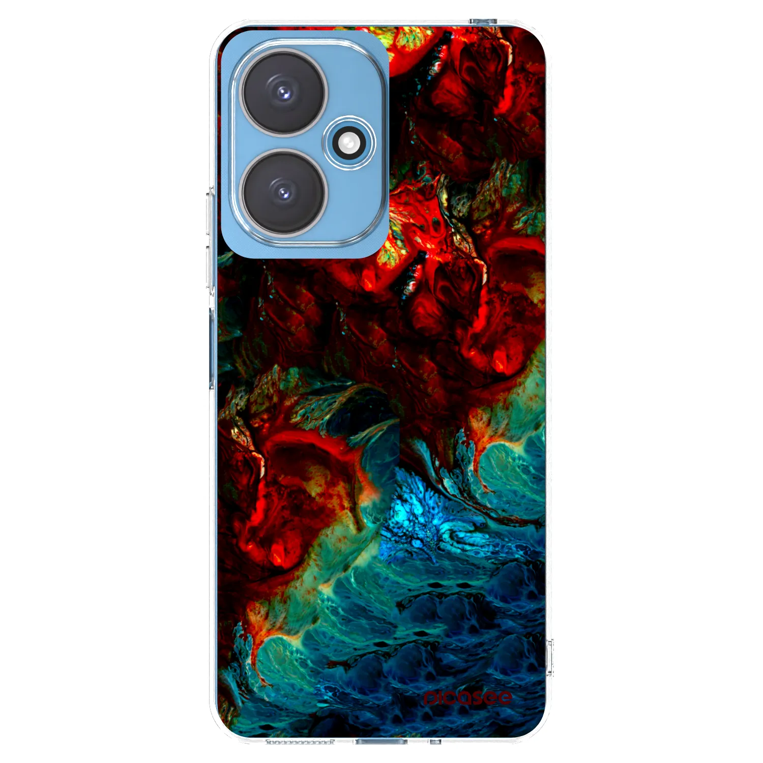 Picasee átlátszó szilikon tok az alábbi mobiltelefonokra Xiaomi Redmi 13C 5G - Universe