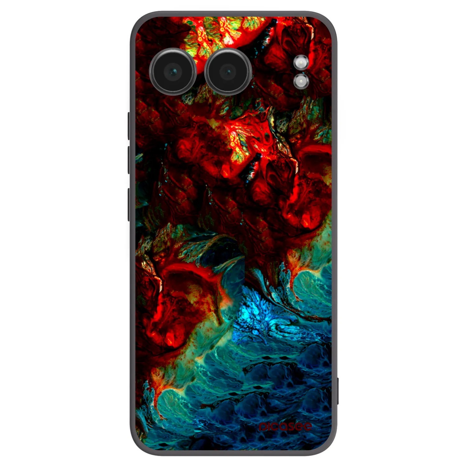 Picasee fekete szilikon tok az alábbi mobiltelefonokra OnePlus Nord 4 - Universe