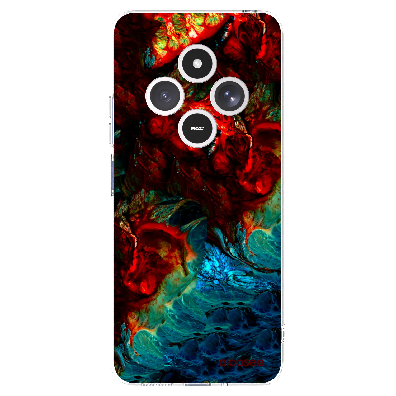 Picasee átlátszó szilikon tok az alábbi mobiltelefonokra Xiaomi Redmi 14C - Universe