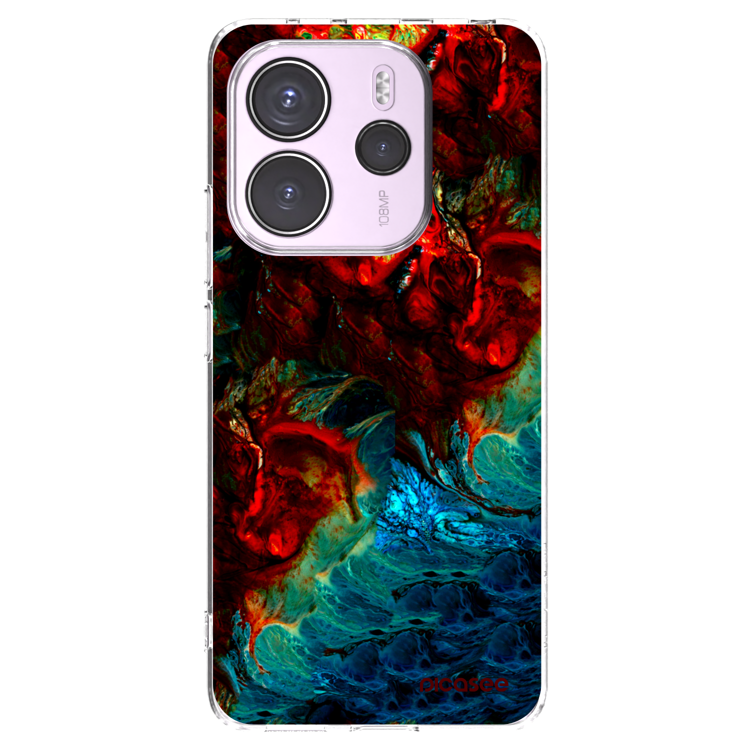 Picasee átlátszó szilikon tok az alábbi mobiltelefonokra Xiaomi Redmi Note 14 4G - Universe