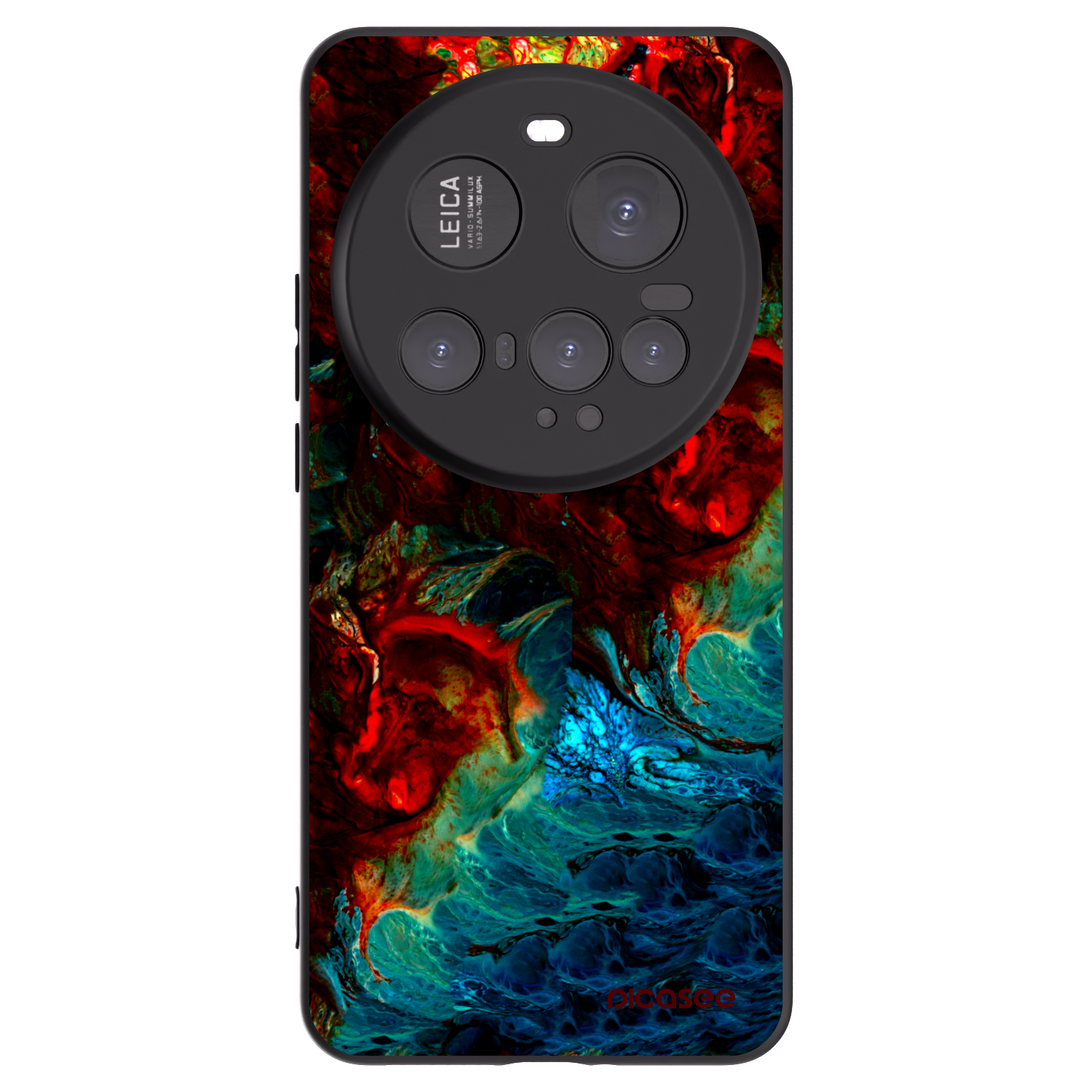 Picasee fekete szilikon tok az alábbi mobiltelefonokra Xiaomi 15 Ultra - Universe