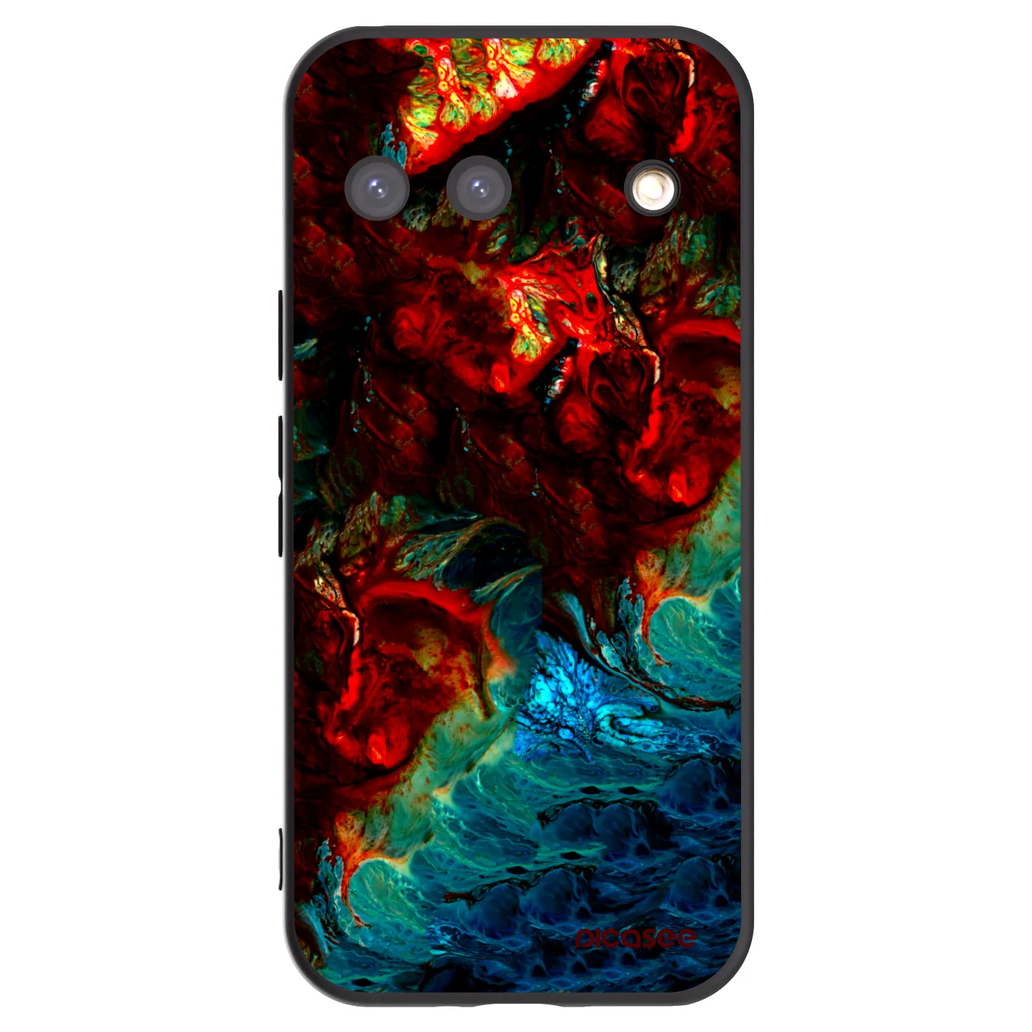 Picasee fekete szilikon tok az alábbi mobiltelefonokra Google Pixel 9 - Universe