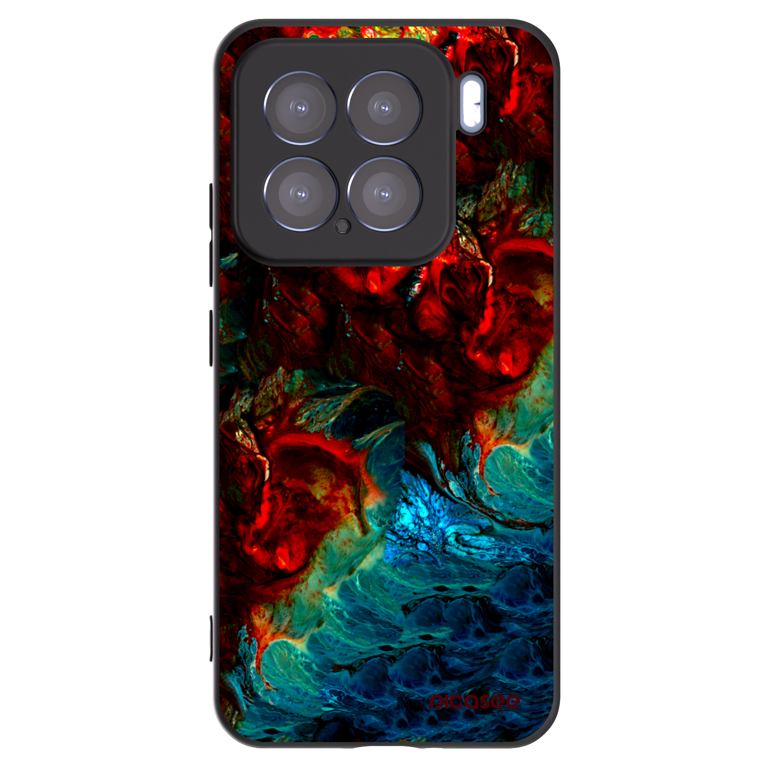 Picasee fekete szilikon tok az alábbi mobiltelefonokra Xiaomi 15 - Universe