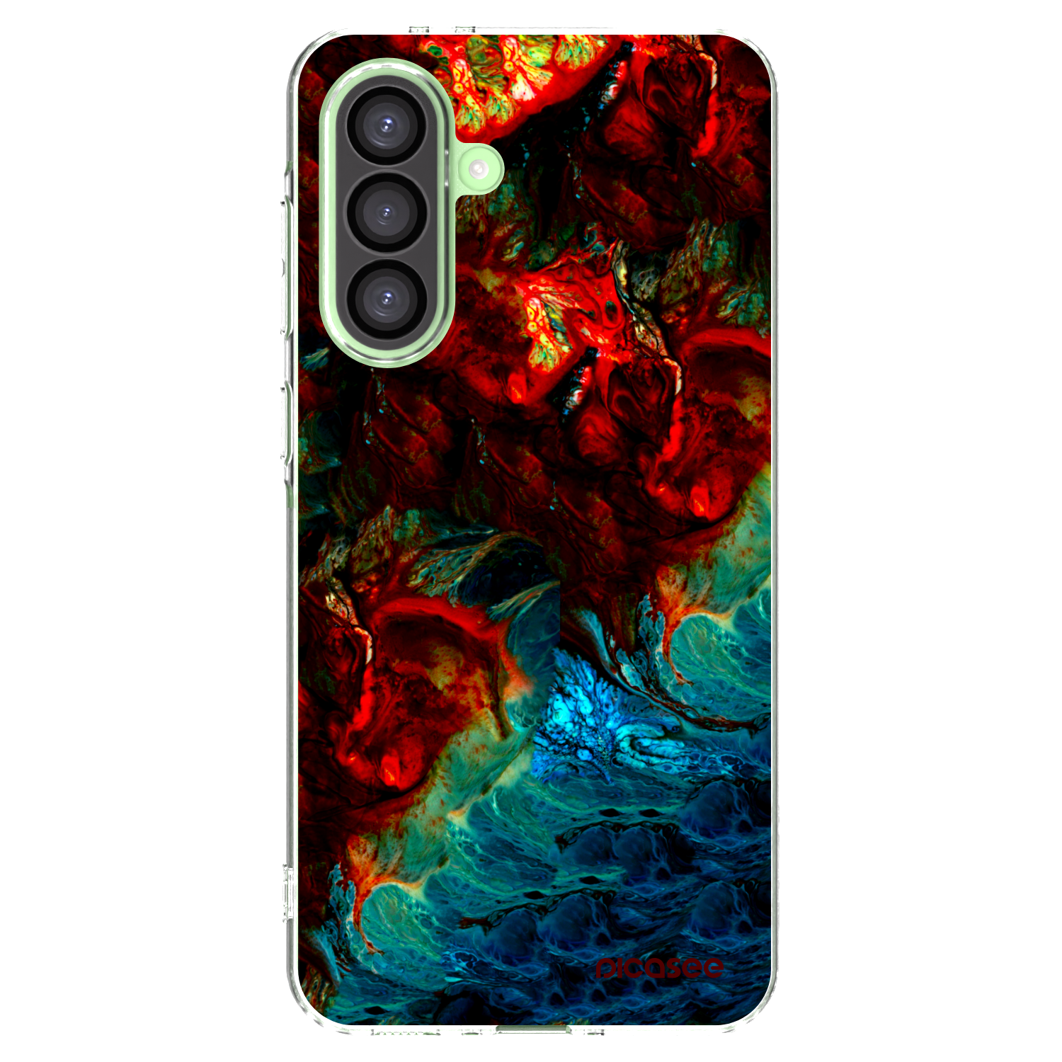 Picasee átlátszó szilikon tok az alábbi mobiltelefonokra Samsung Galaxy A26 5G A266B - Universe