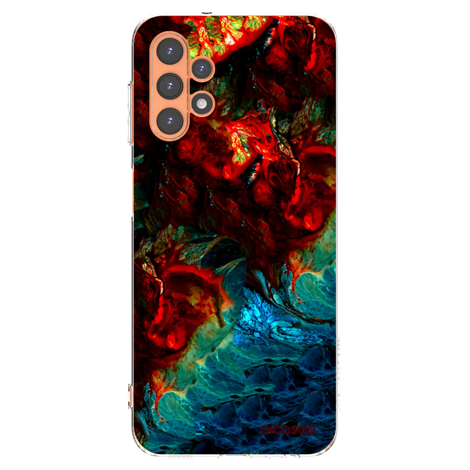 Picasee átlátszó szilikon tok az alábbi mobiltelefonokra Samsung Galaxy A13 5G - Universe