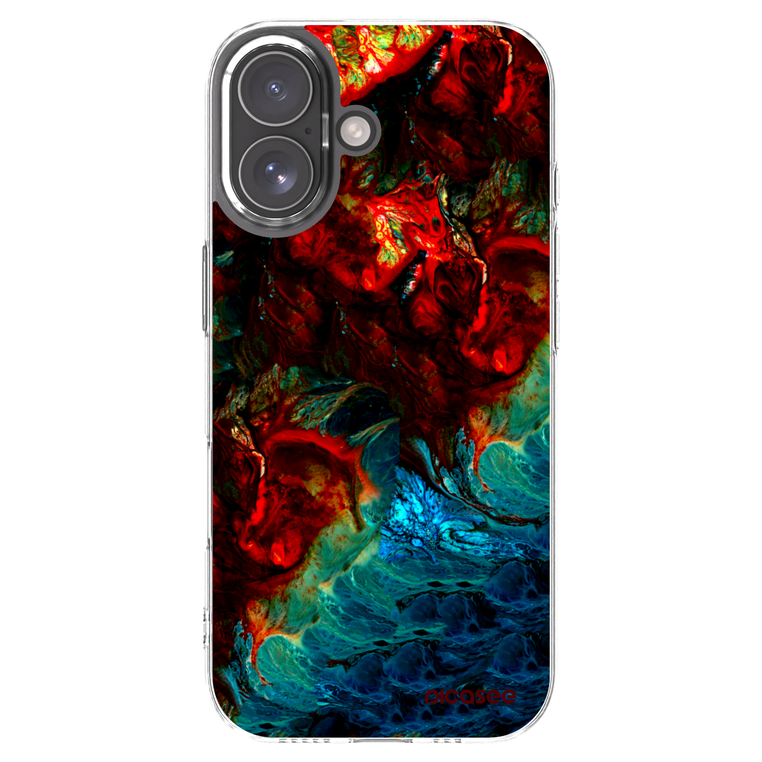 Picasee átlátszó szilikon tok az alábbi mobiltelefonokra Apple iPhone 17 - Universe