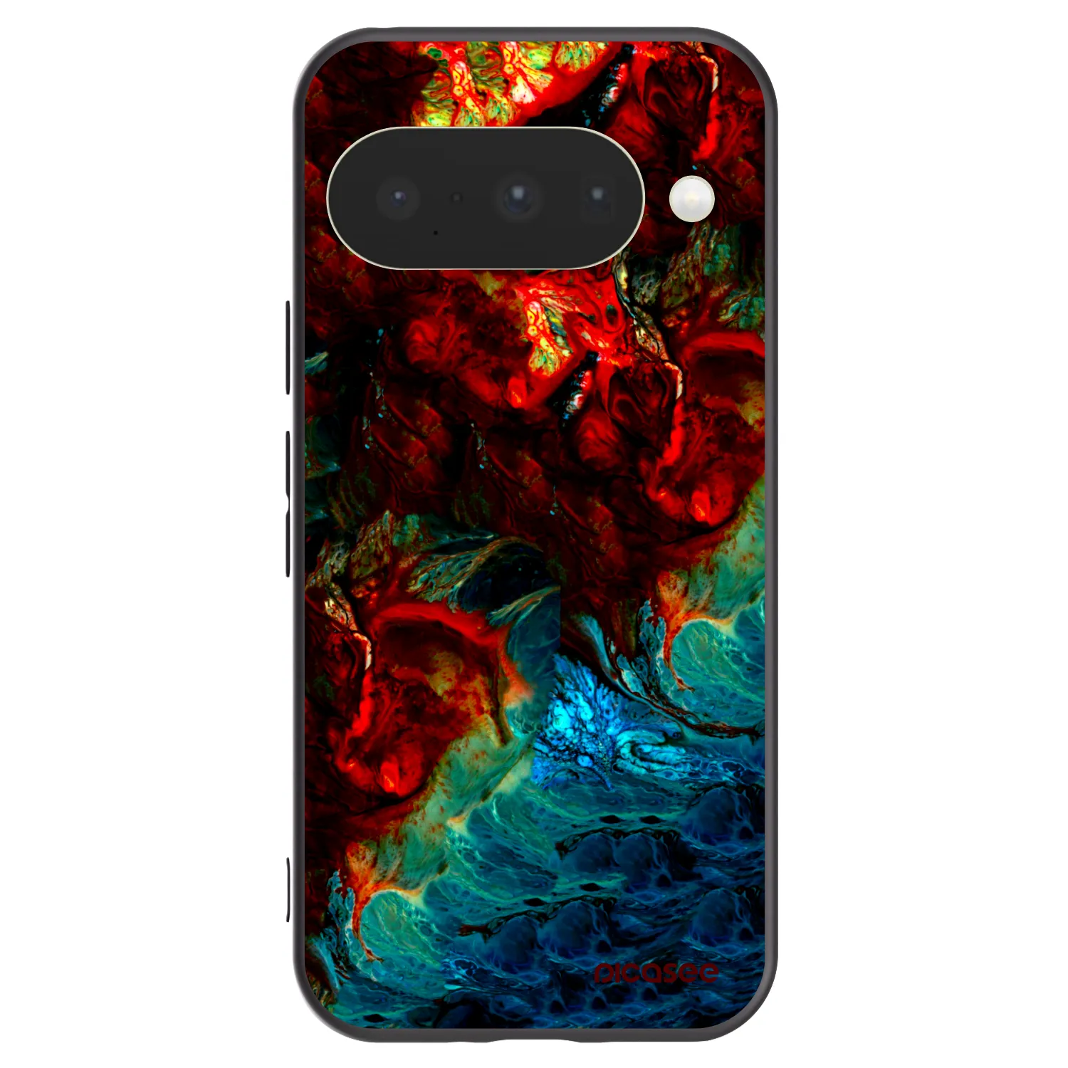 Picasee fekete szilikon tok az alábbi mobiltelefonokra Google Pixel 10 - Universe