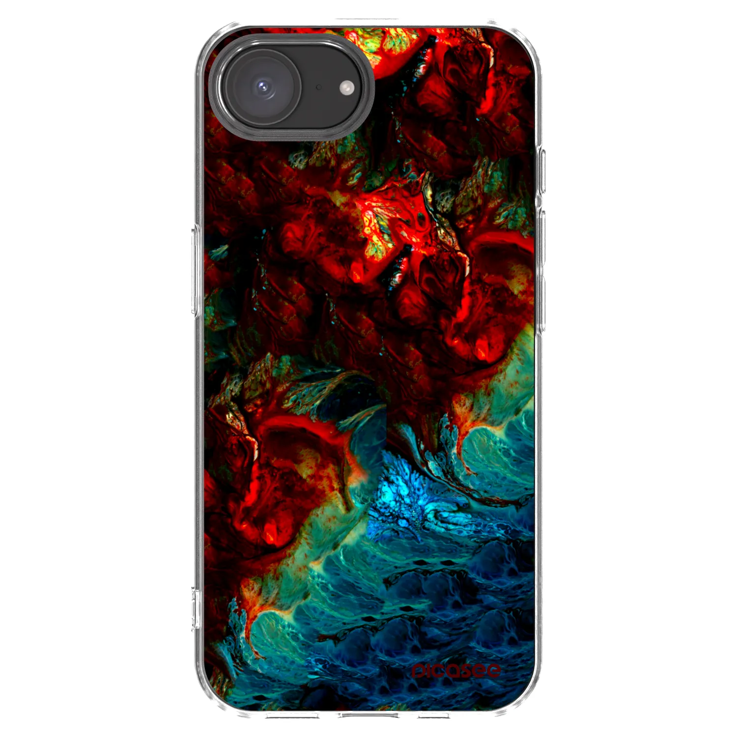 Picasee átlátszó szilikon tok az alábbi mobiltelefonokra Apple iPhone 17e - Universe