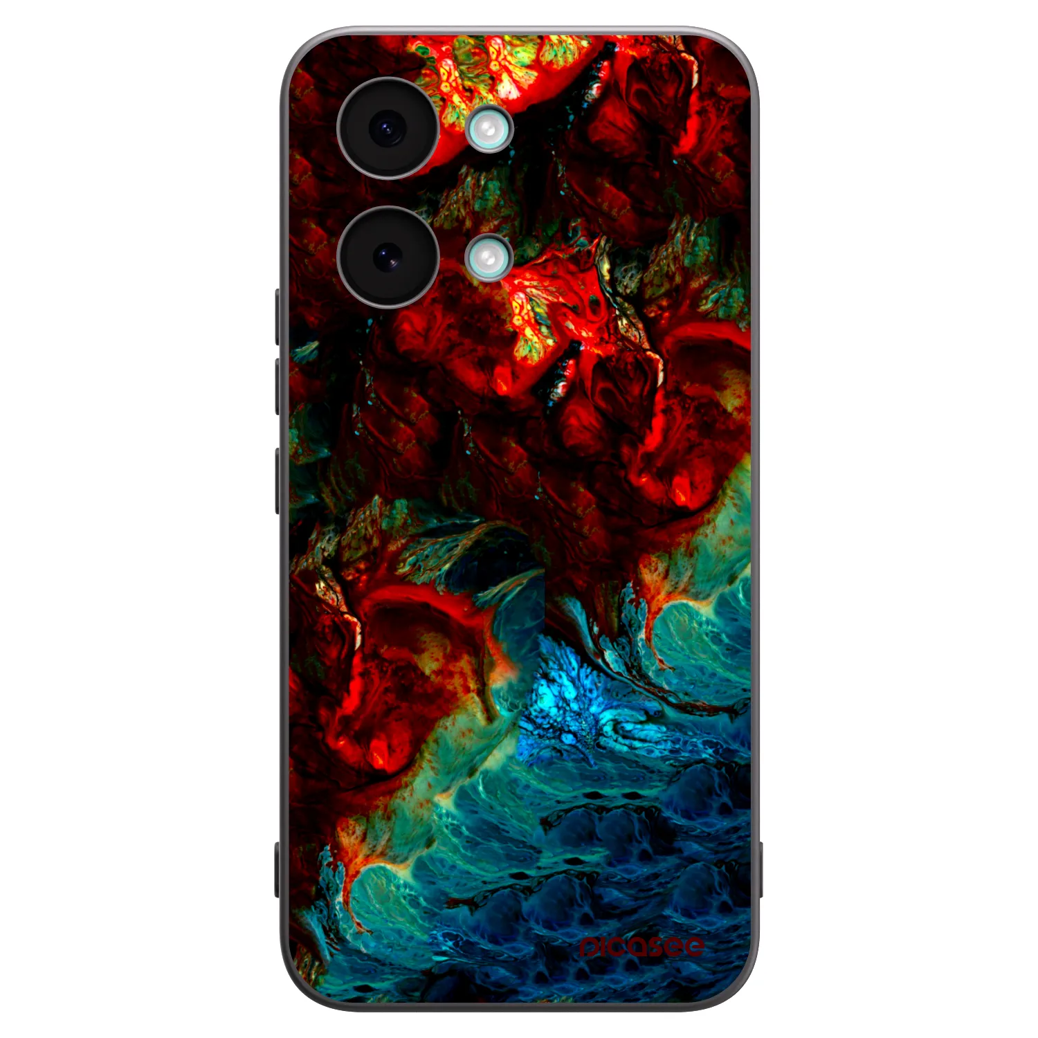 Picasee fekete szilikon tok az alábbi mobiltelefonokra Xiaomi Poco X8 Pro Max - Universe