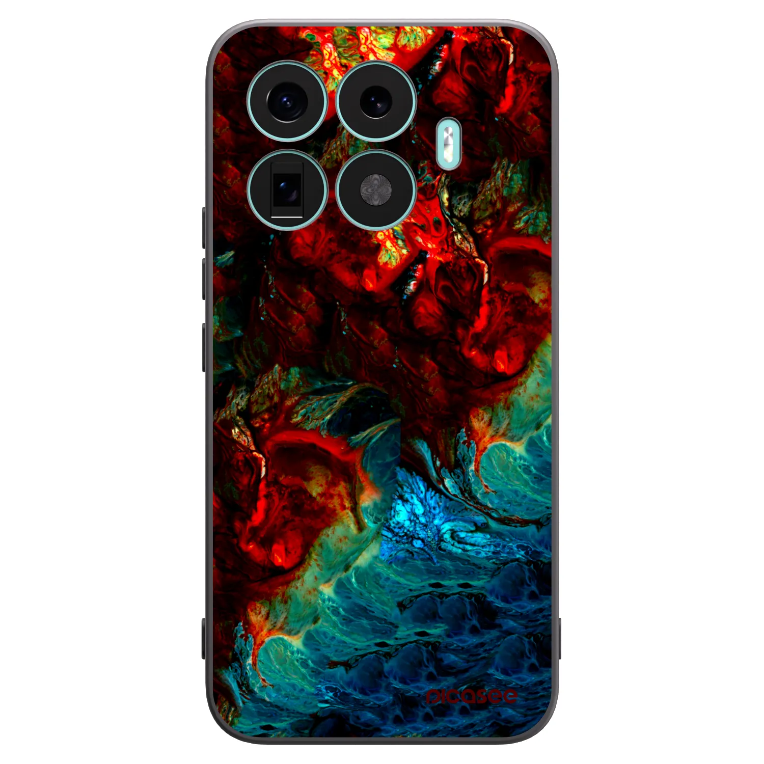 Picasee fekete szilikon tok az alábbi mobiltelefonokra Xiaomi 17T Pro - Universe