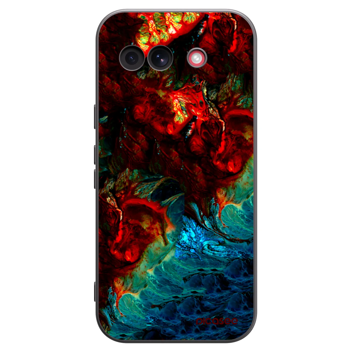Picasee fekete szilikon tok az alábbi mobiltelefonokra Google Pixel 10a - Universe