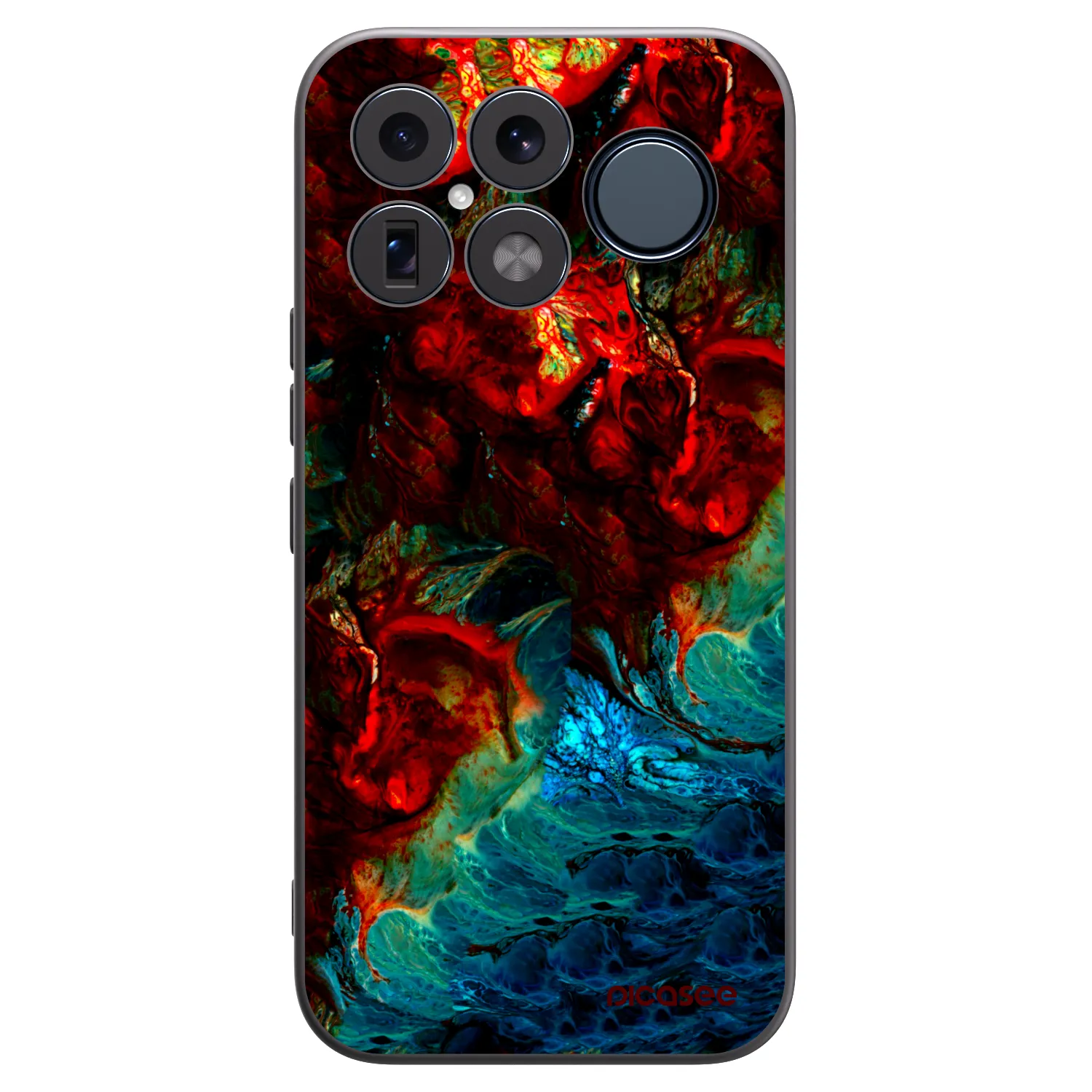 Picasee fekete szilikon tok az alábbi mobiltelefonokra Xiaomi Poco F8 Ultra - Universe