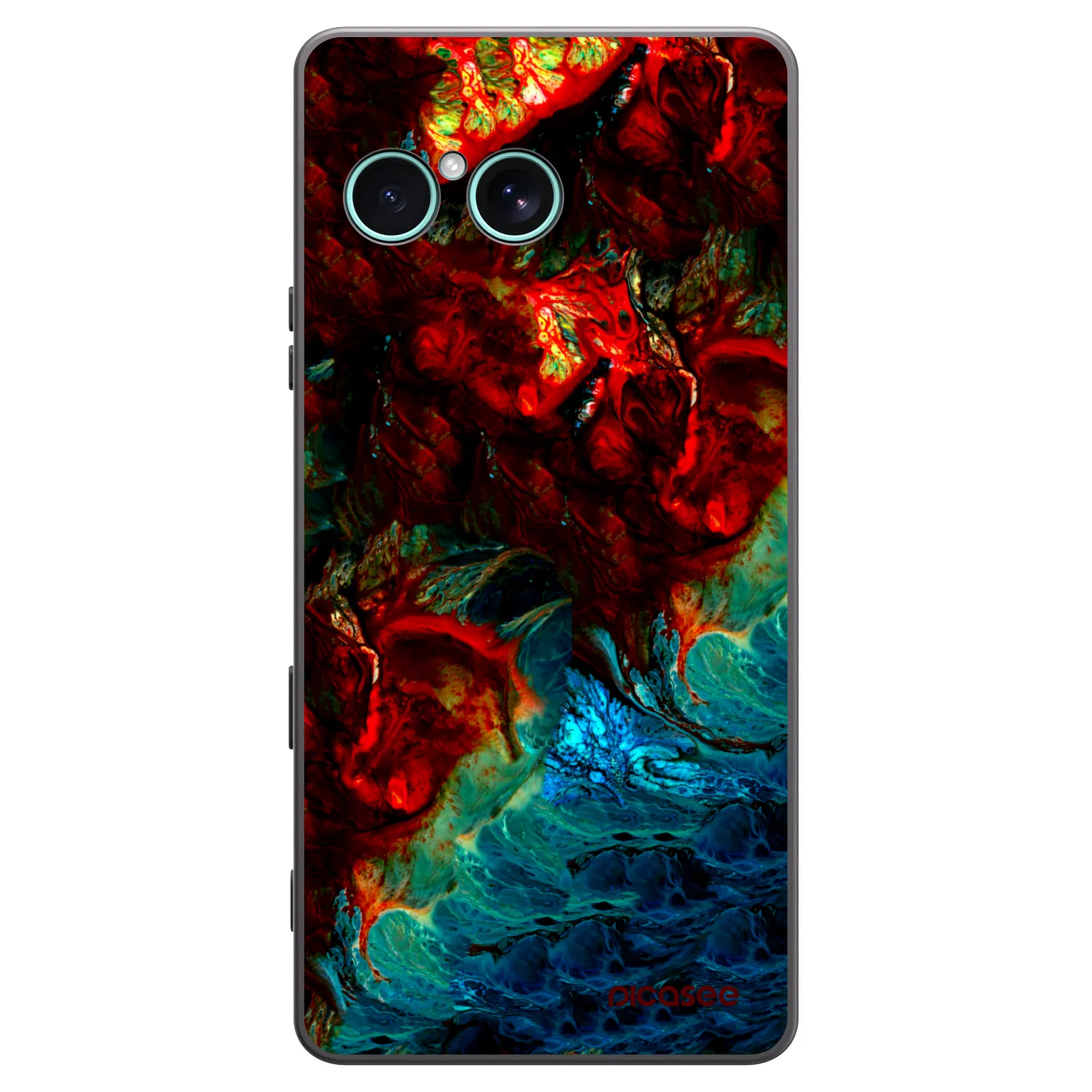 Picasee fekete szilikon tok az alábbi mobiltelefonokra Sony Xperia 10 VII - Universe