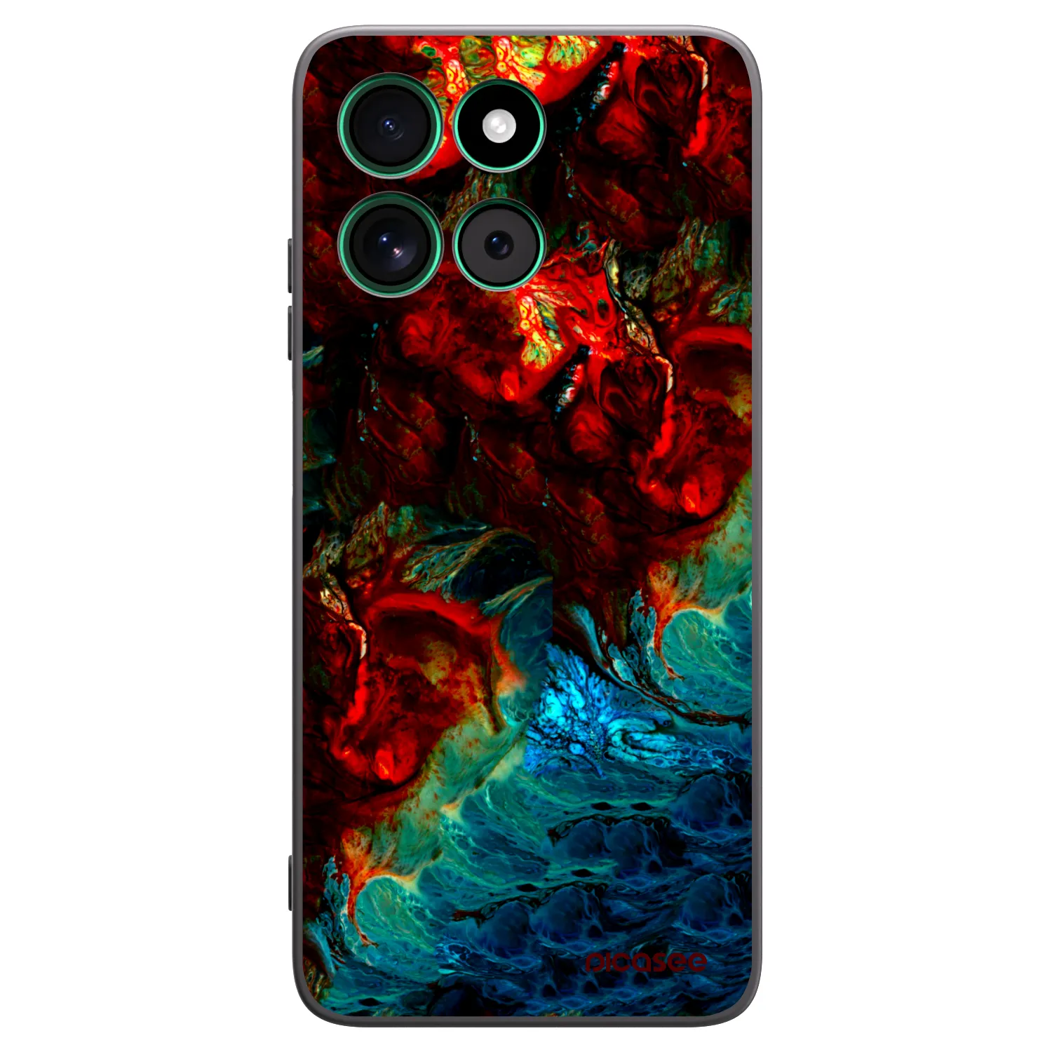 Picasee fekete szilikon tok az alábbi mobiltelefonokra Motorola Moto G57 Power - Universe