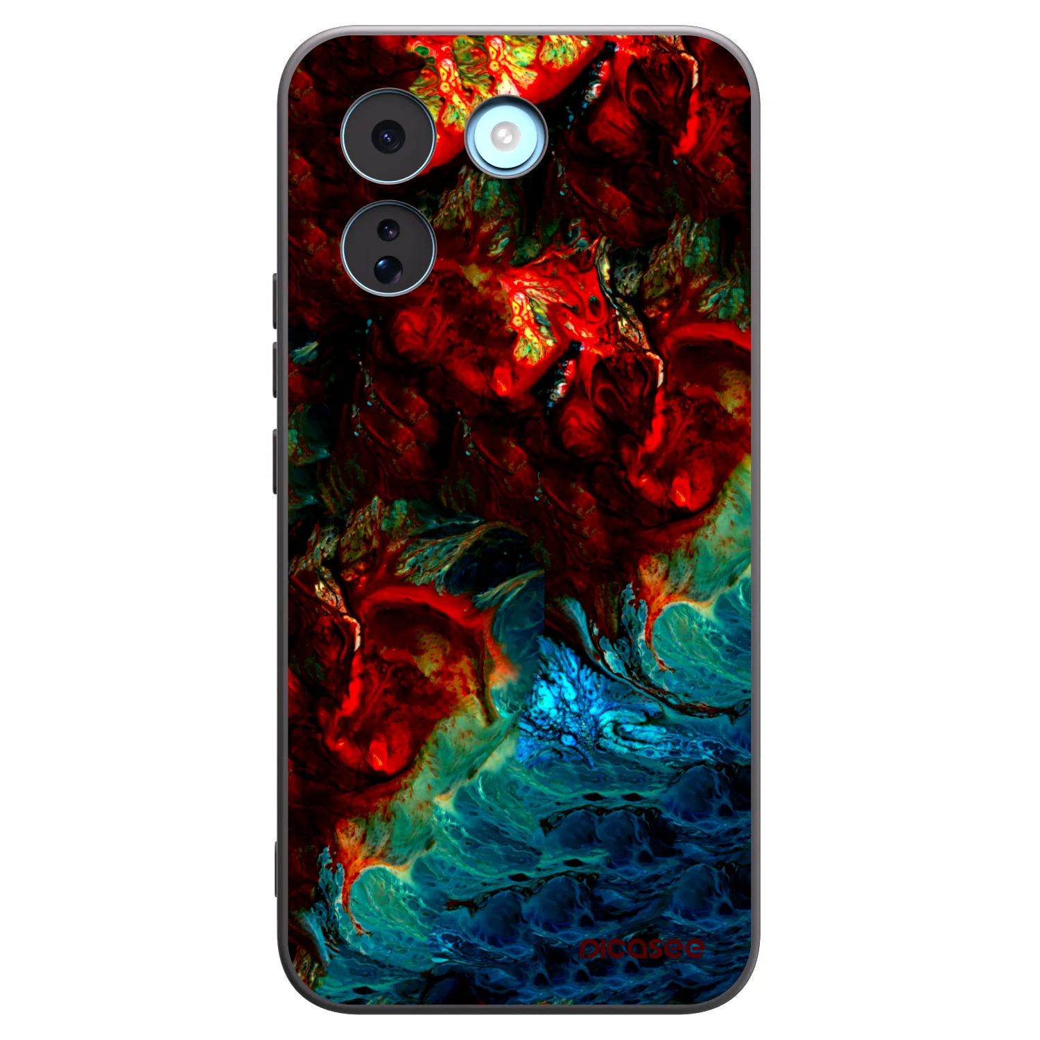 Picasee fekete szilikon tok az alábbi mobiltelefonokra Xiaomi Redmi Note 17 Pro MAX 5G - Universe