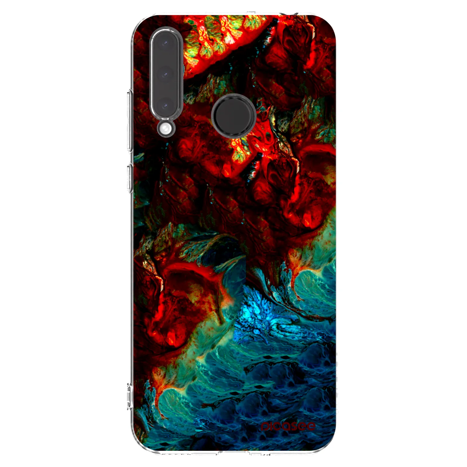 Picasee átlátszó szilikon tok az alábbi mobiltelefonokra Honor 20 Lite - Universe