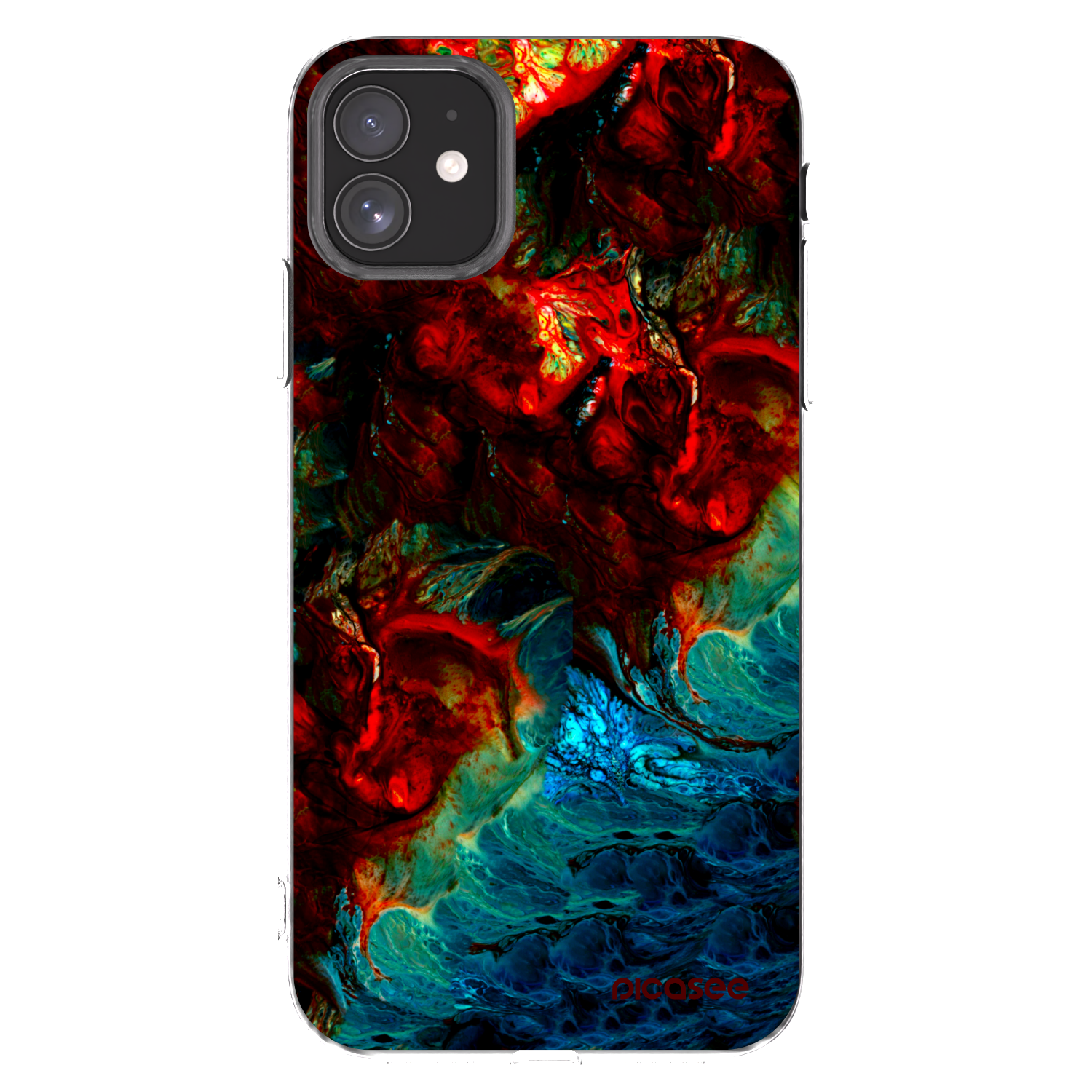 Picasee átlátszó szilikon tok az alábbi mobiltelefonokra Apple iPhone 11 - Universe