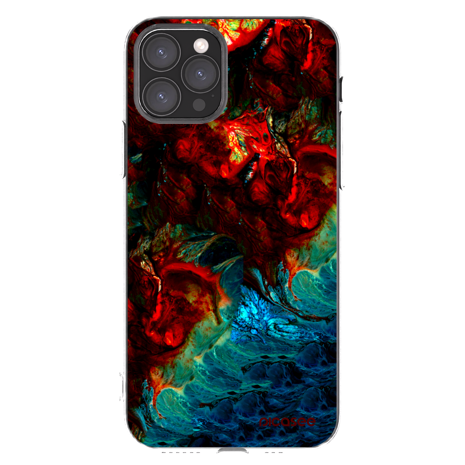 Picasee átlátszó szilikon tok az alábbi mobiltelefonokra Apple iPhone 11 Pro - Universe