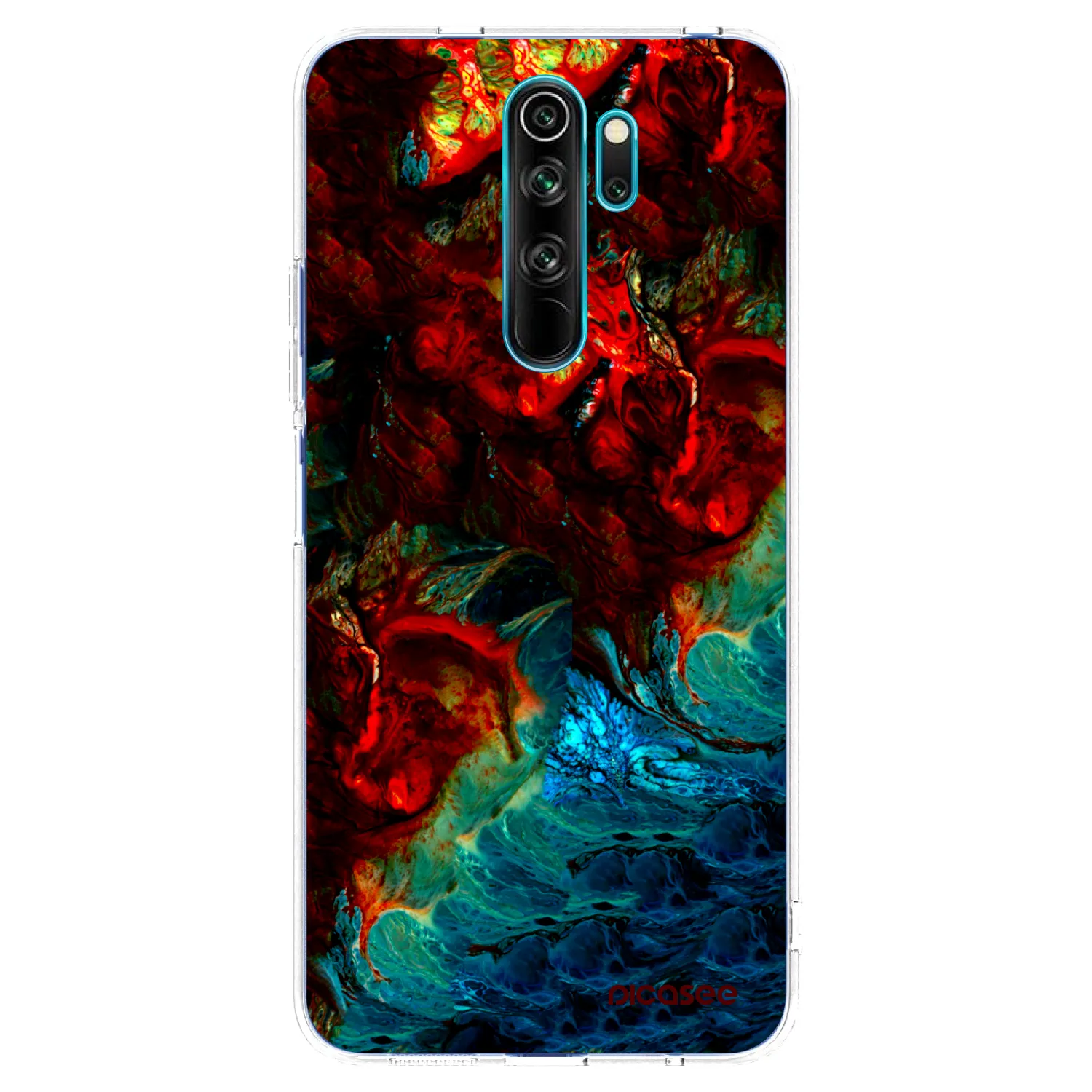 Picasee átlátszó szilikon tok az alábbi mobiltelefonokra Xiaomi Redmi Note 8 Pro - Universe