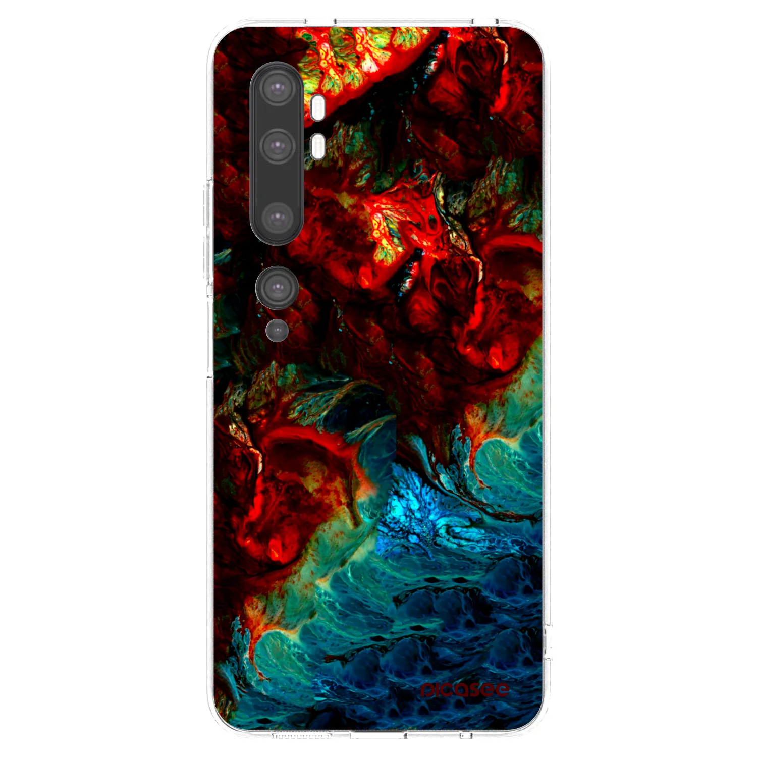 Picasee átlátszó szilikon tok az alábbi mobiltelefonokra Xiaomi Mi Note 10 (Pro) - Universe