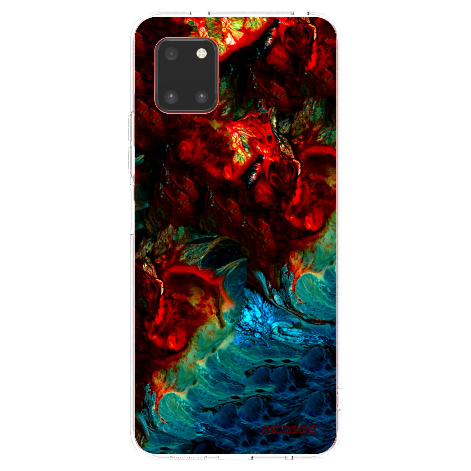 Picasee átlátszó szilikon tok az alábbi mobiltelefonokra Samsung Galaxy Note 10 Lite N770F - Universe