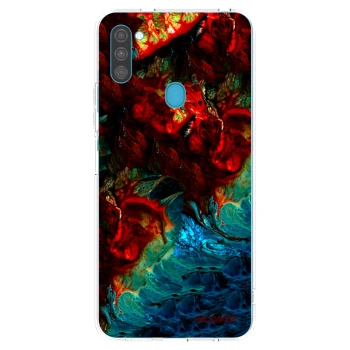Picasee átlátszó szilikon tok az alábbi mobiltelefonokra Samsung Galaxy M11 - Universe
