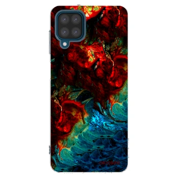 Picasee átlátszó szilikon tok az alábbi mobiltelefonokra Samsung Galaxy A12 A125F - Universe