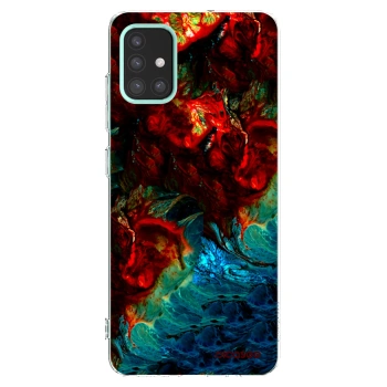 Picasee átlátszó szilikon tok az alábbi mobiltelefonokra Samsung Galaxy M31s - Universe