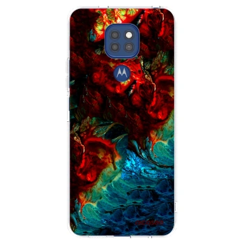 Picasee átlátszó szilikon tok az alábbi mobiltelefonokra Motorola Moto G9 Play - Universe