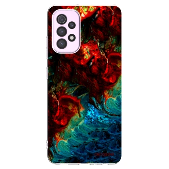 Picasee átlátszó szilikon tok az alábbi mobiltelefonokra Samsung Galaxy A32 5G A326B - Universe