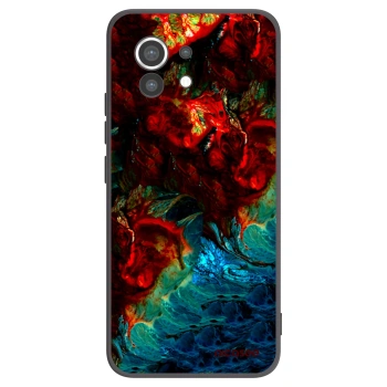 Picasee fekete szilikon tok az alábbi mobiltelefonokra Xiaomi Mi 11 - Universe