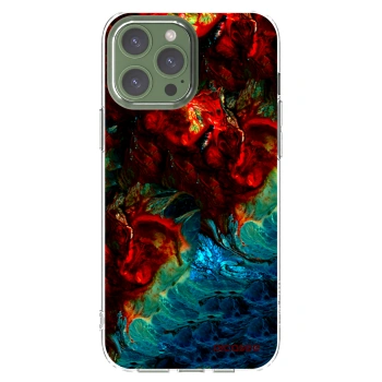 Picasee átlátszó szilikon tok az alábbi mobiltelefonokra Apple iPhone 13 Pro Max - Universe