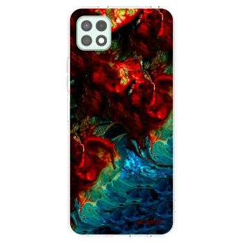 Picasee átlátszó szilikon tok az alábbi mobiltelefonokra Samsung Galaxy A22 A226B 5G - Universe