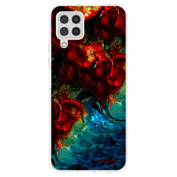 Picasee átlátszó szilikon tok az alábbi mobiltelefonokra Samsung Galaxy A22 A225F 4G - Universe