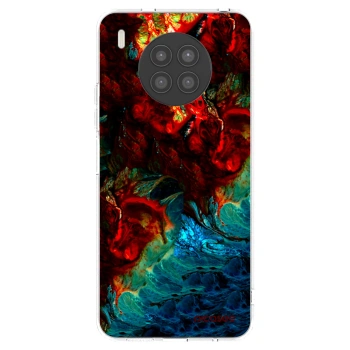 Picasee átlátszó szilikon tok az alábbi mobiltelefonokra Huawei Nova 8i - Universe