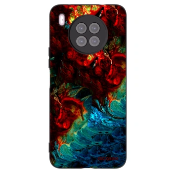 Picasee fekete szilikon tok az alábbi mobiltelefonokra Huawei Nova 8i - Universe