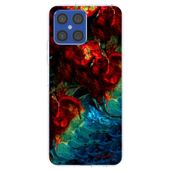 Picasee átlátszó szilikon tok az alábbi mobiltelefonokra Honor X8 4G - Universe