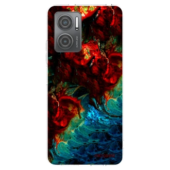 Picasee átlátszó szilikon tok az alábbi mobiltelefonokra Xiaomi Redmi 10 5G - Universe